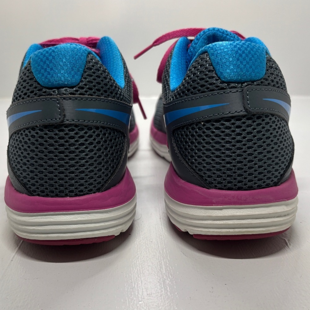 Nike Womens Running Shoes Dual Fusion Gray Pink Blue size 11 - Picture 6 of 12